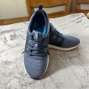 Obeo Pro Charcoal and Teal Athletic Shoes